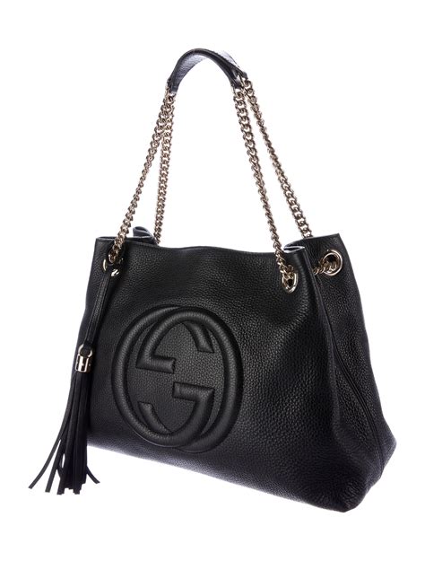 gucci mini chain soho|gucci soho denim bag.